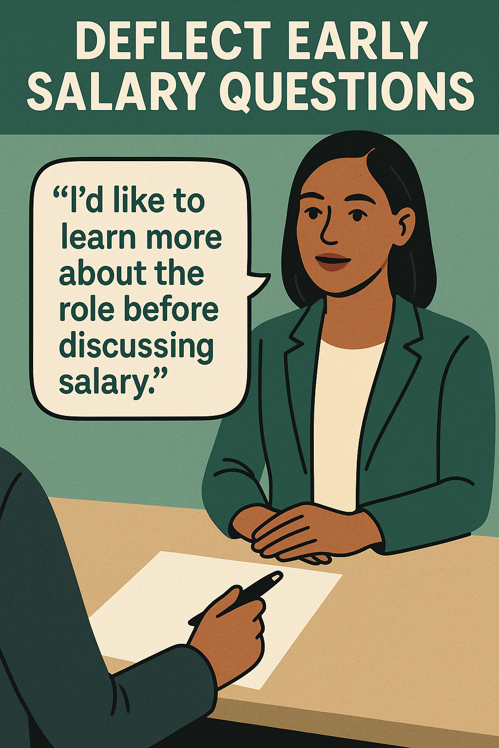 Salary negotiation strategy framework showing systematic approach to compensation discussions