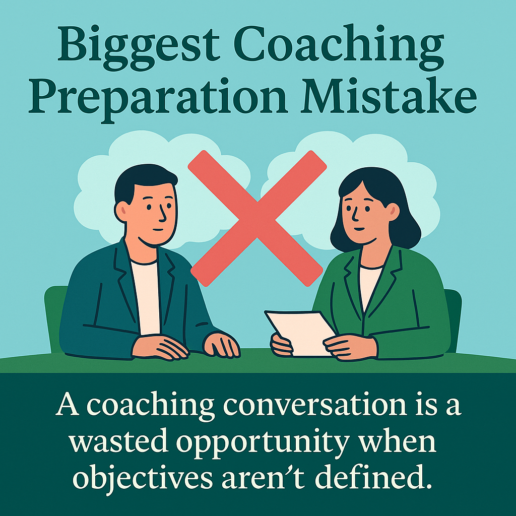 The biggest mistake is showing up without clear objectives, wasting everyone's time with general conversation about career stuff