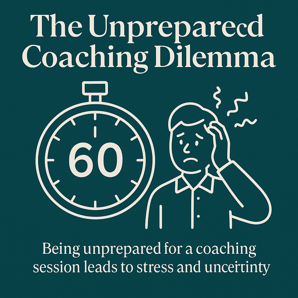 Most people walk into coaching sessions completely unprepared, expecting their coach to magically solve their career problems in 60 minutes