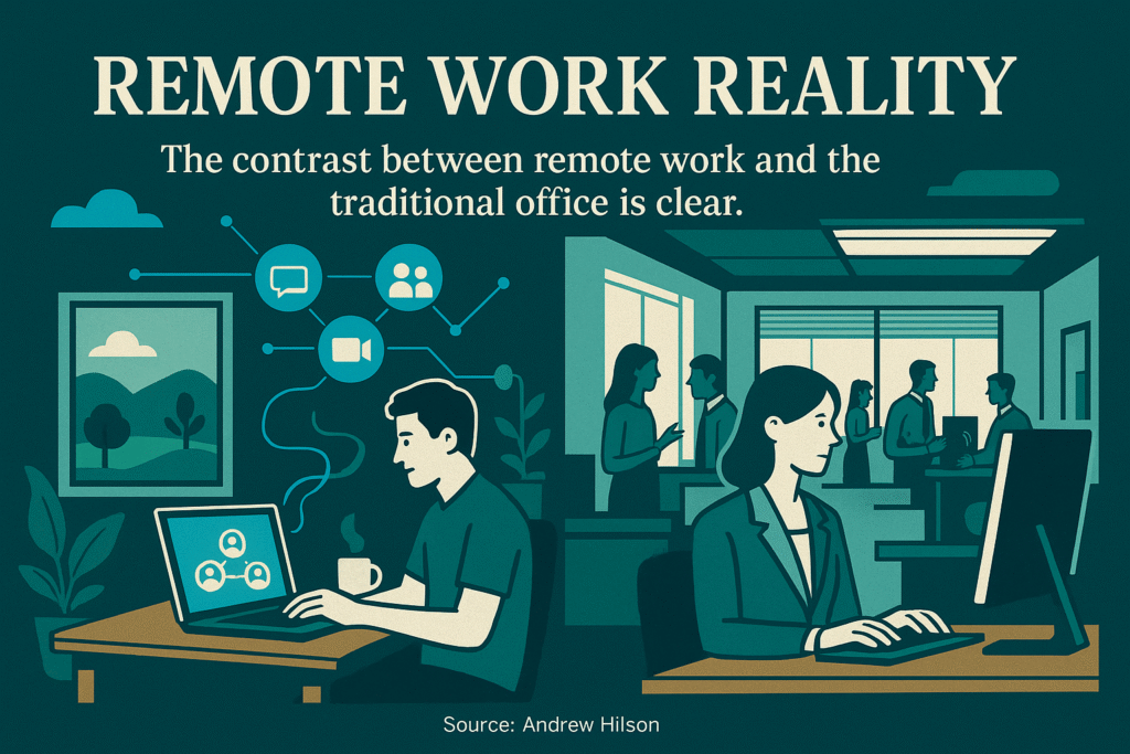 Remote work isn't just office work from home – it requires a completely different approach to career development, networking, and job searching